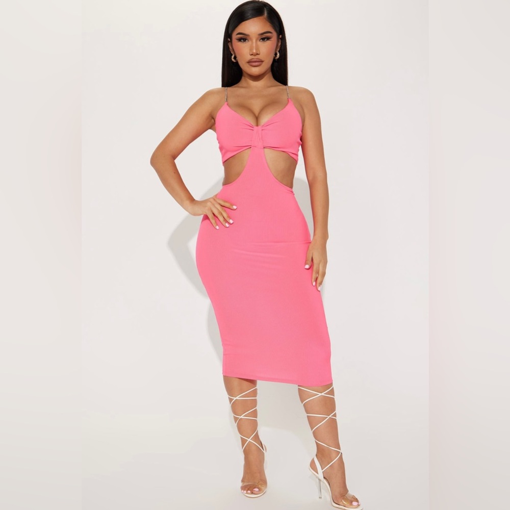 Maisyn Cut Out Midi Dress